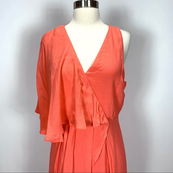 Elliatt Glow Dress Blood Orange flutter - Picture 3 of 7